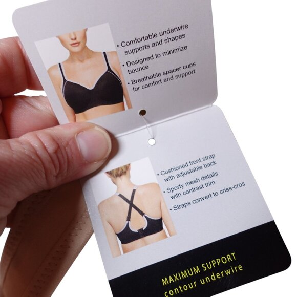 Wacoal Beige Sports Bra - Picture 7 of 8